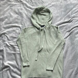 Denver Hayes Light Gray Hooded Sweater